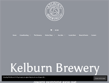 Tablet Screenshot of kelburnbrewery.com